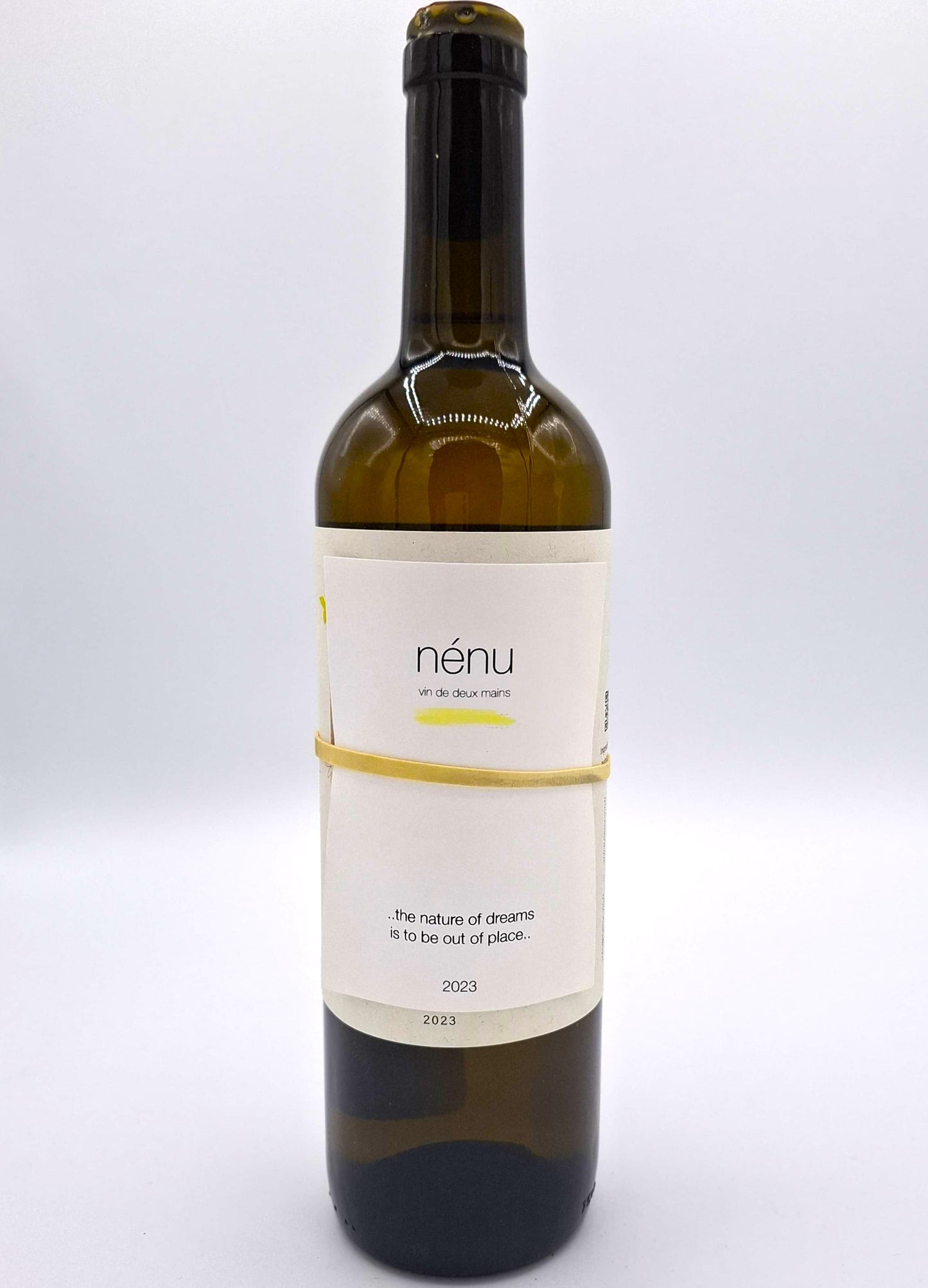 VIN DE FRANCE BLANC - "THE NATURE OF DREAMS IS TO BE OUT OF PLACE" - NENU'