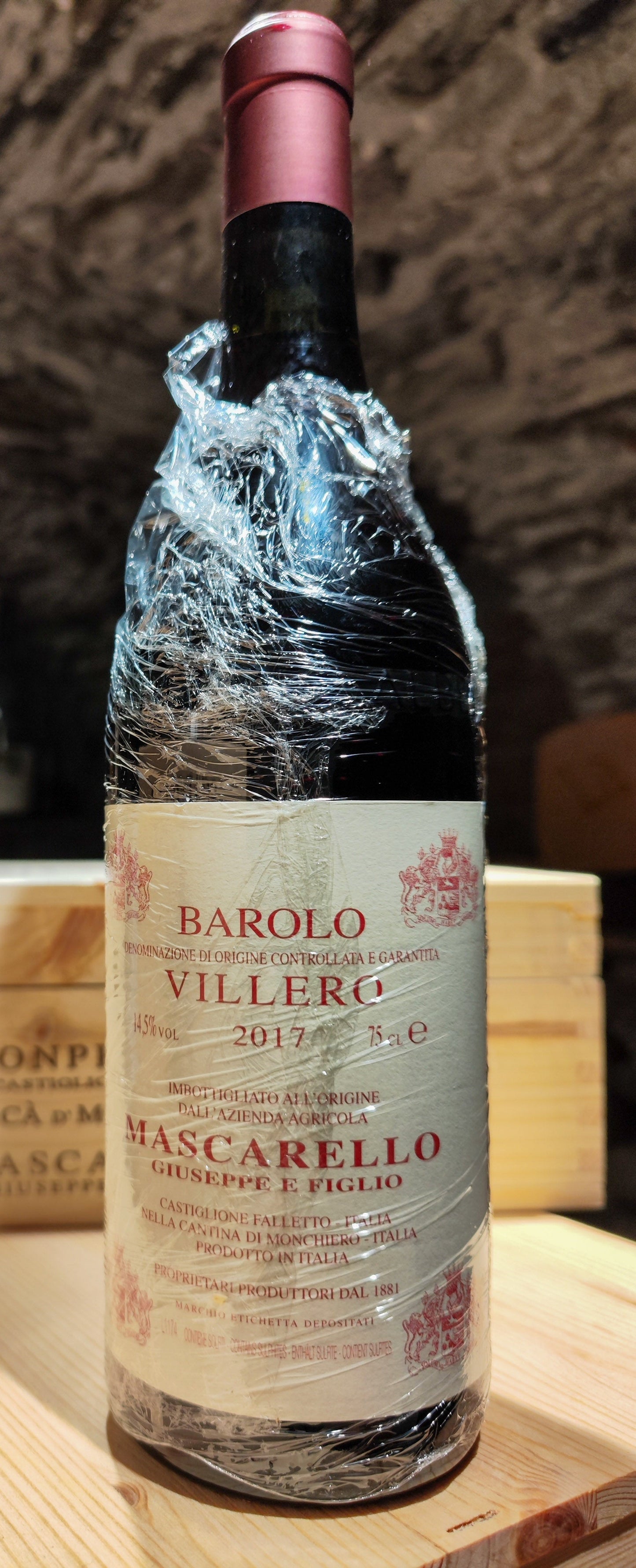BAROLO DOCG VILLERO 2017 - GIUSEPPE MASCARELLO E FIGLIO