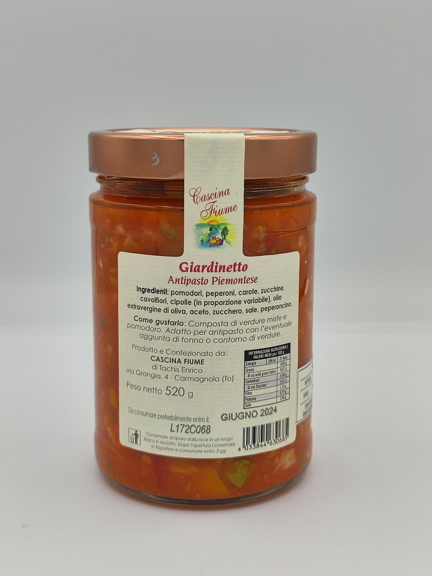 GIARDINETTO PIEDMONTESE APPETIZER - CASCINA FIUME