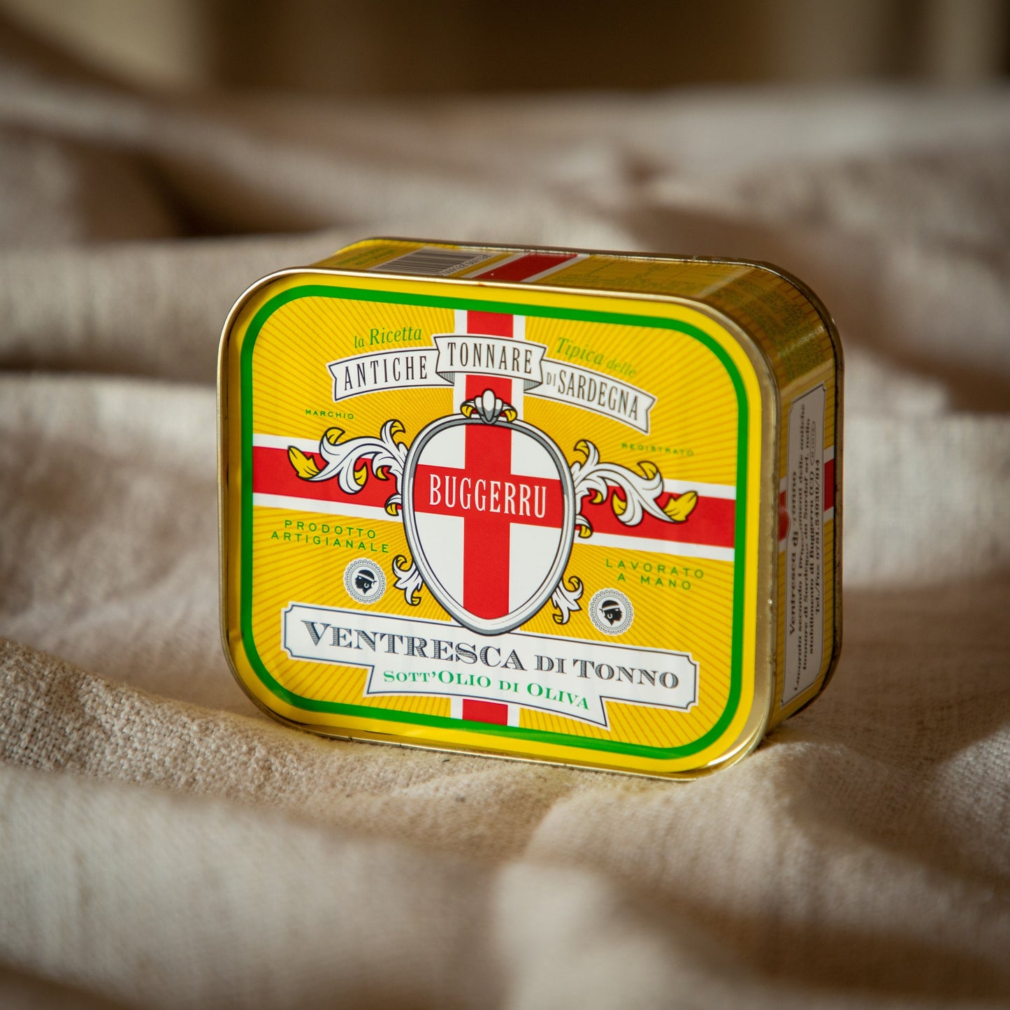 Ventresca di Tonno sott'olio d'oliva 360gr - Buggerru - Formaggidieros