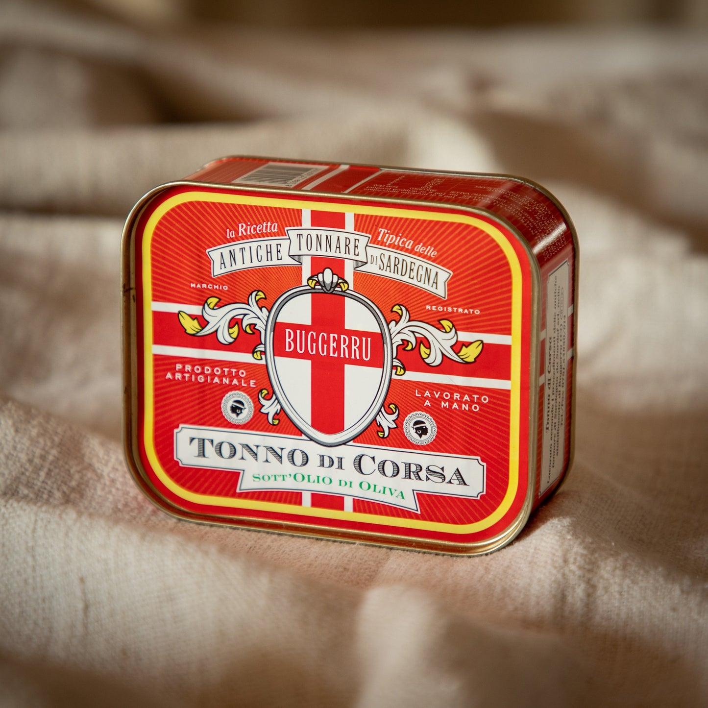 Tonno di corsa sott'olio d'oliva 360gr - Buggerru - Formaggidieros