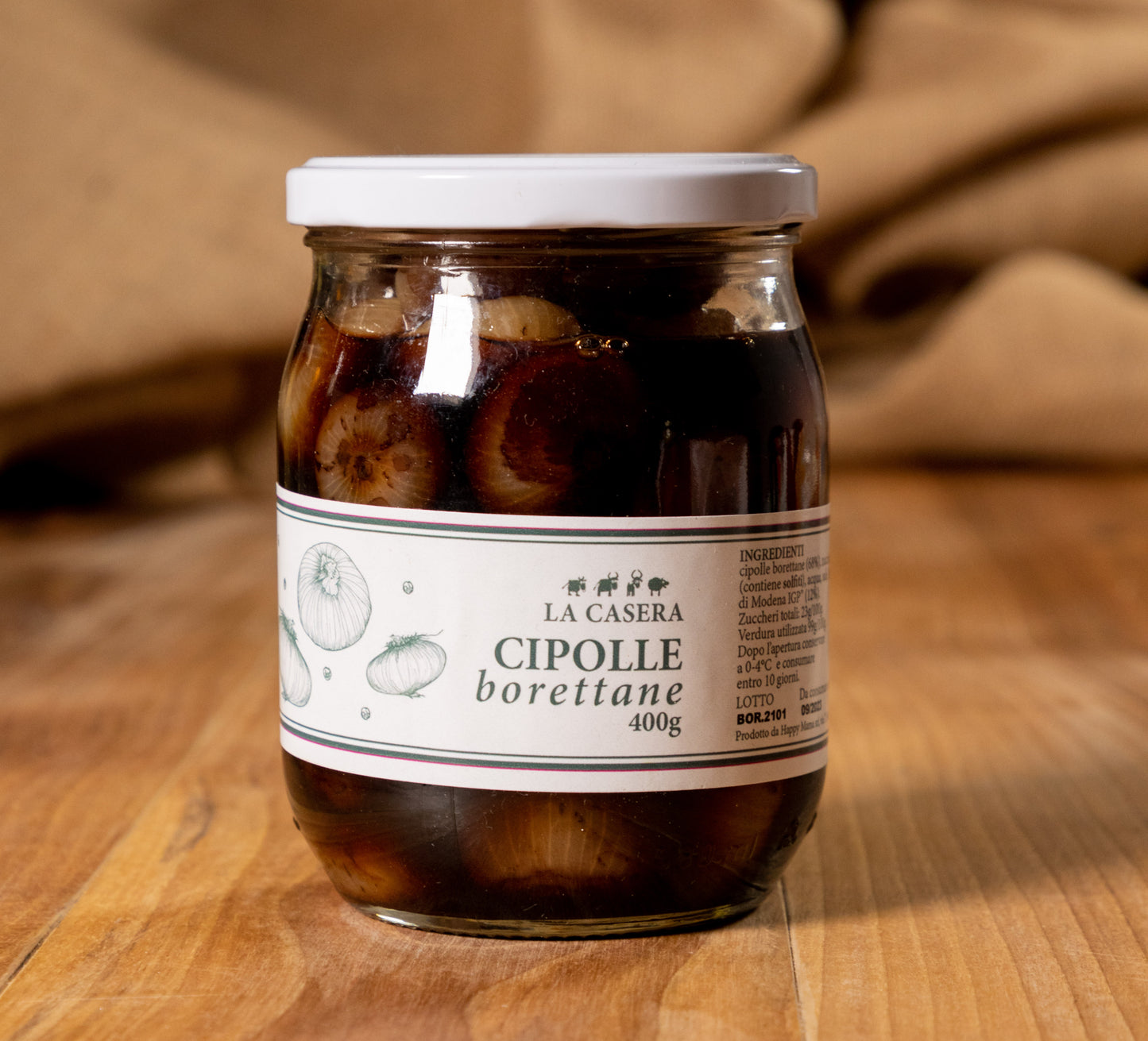 CIPOLLE BORETTANE IN ACETO BALSAMICO