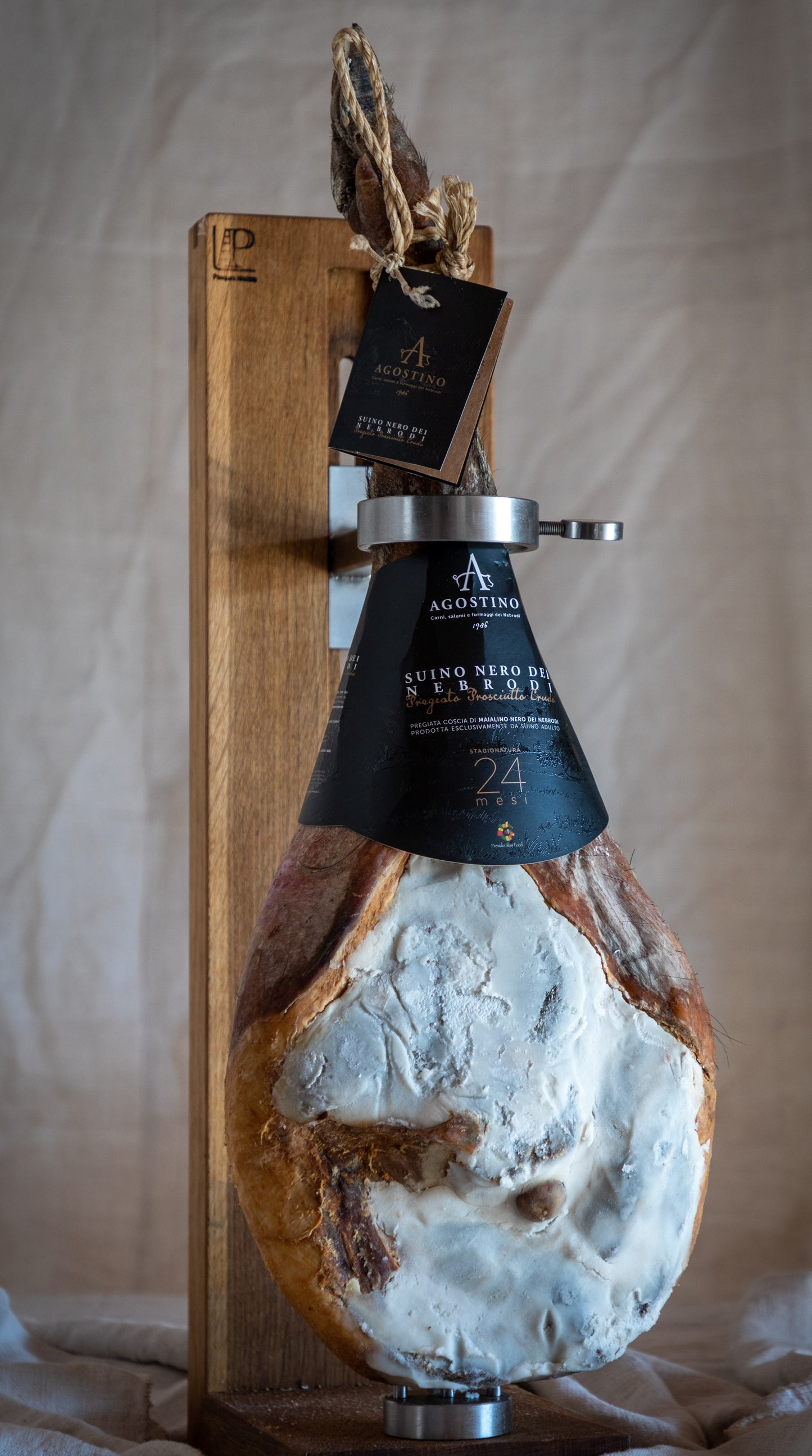 RAW HAM FROM NEBRODI BLACK PORK - SLOW FOOD PRESIDIUM