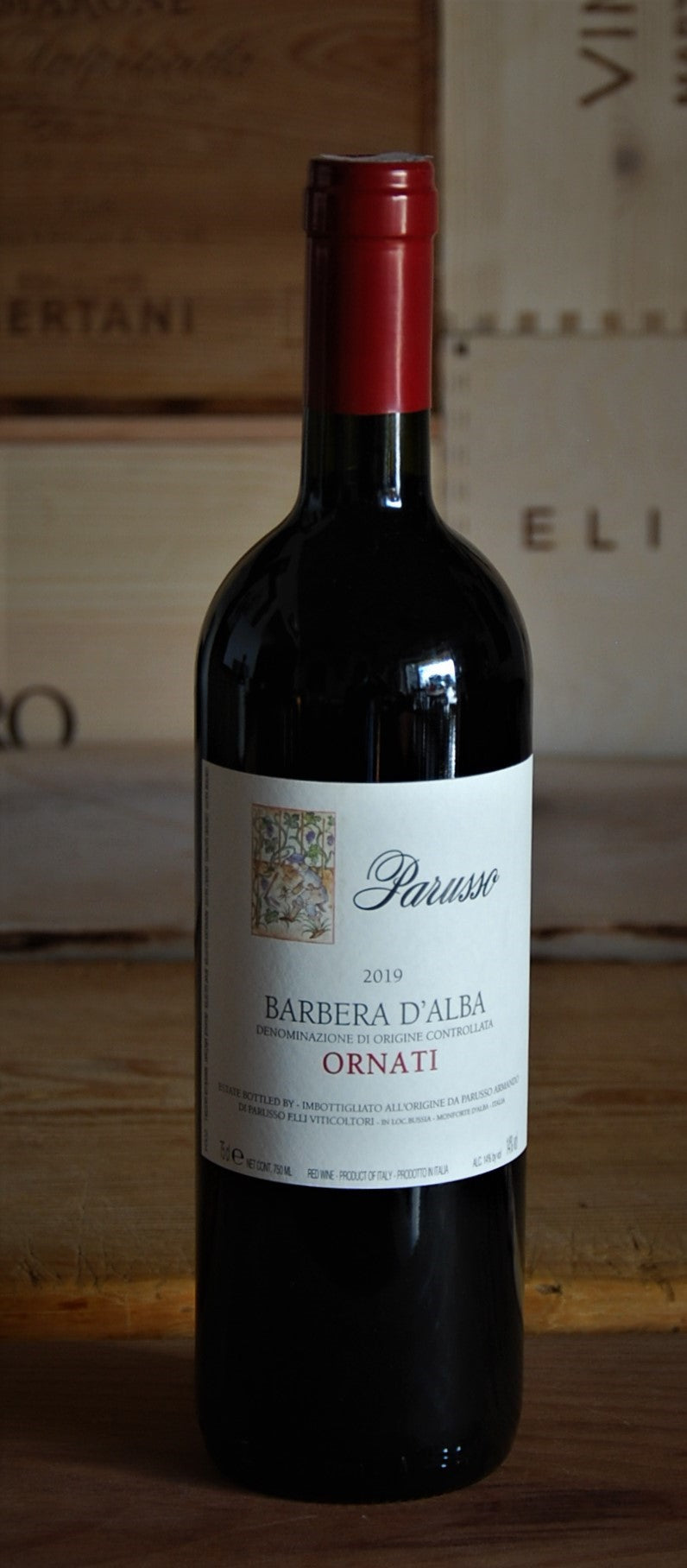BARBERA D'ALBA DOC "ORNATI" - PARUSSO - Formaggidieros