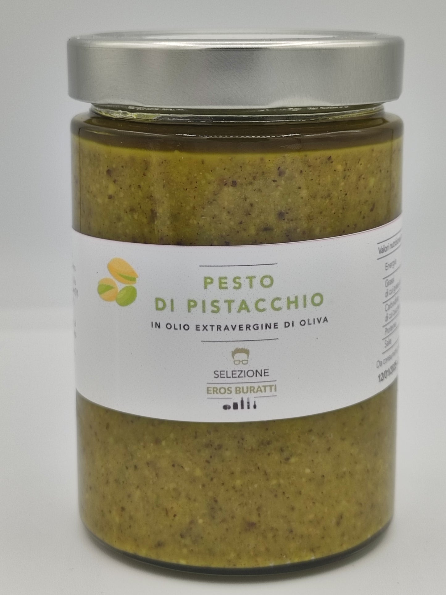 PESTO DI PISTACCHIO SELEZIONE EROS BURATTI - Formaggidieros