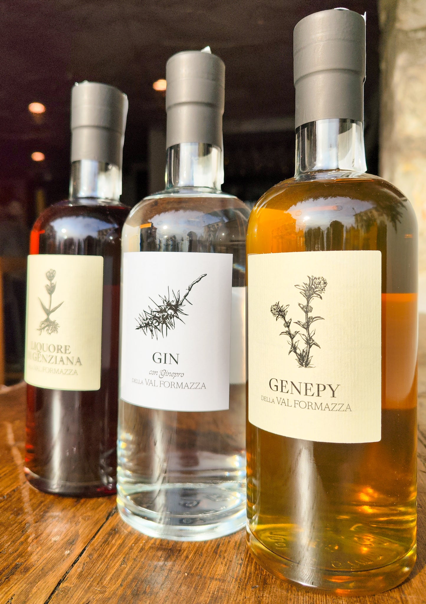GENEPY, GENTIAN, GIN DELLA VALLE FORMAZA