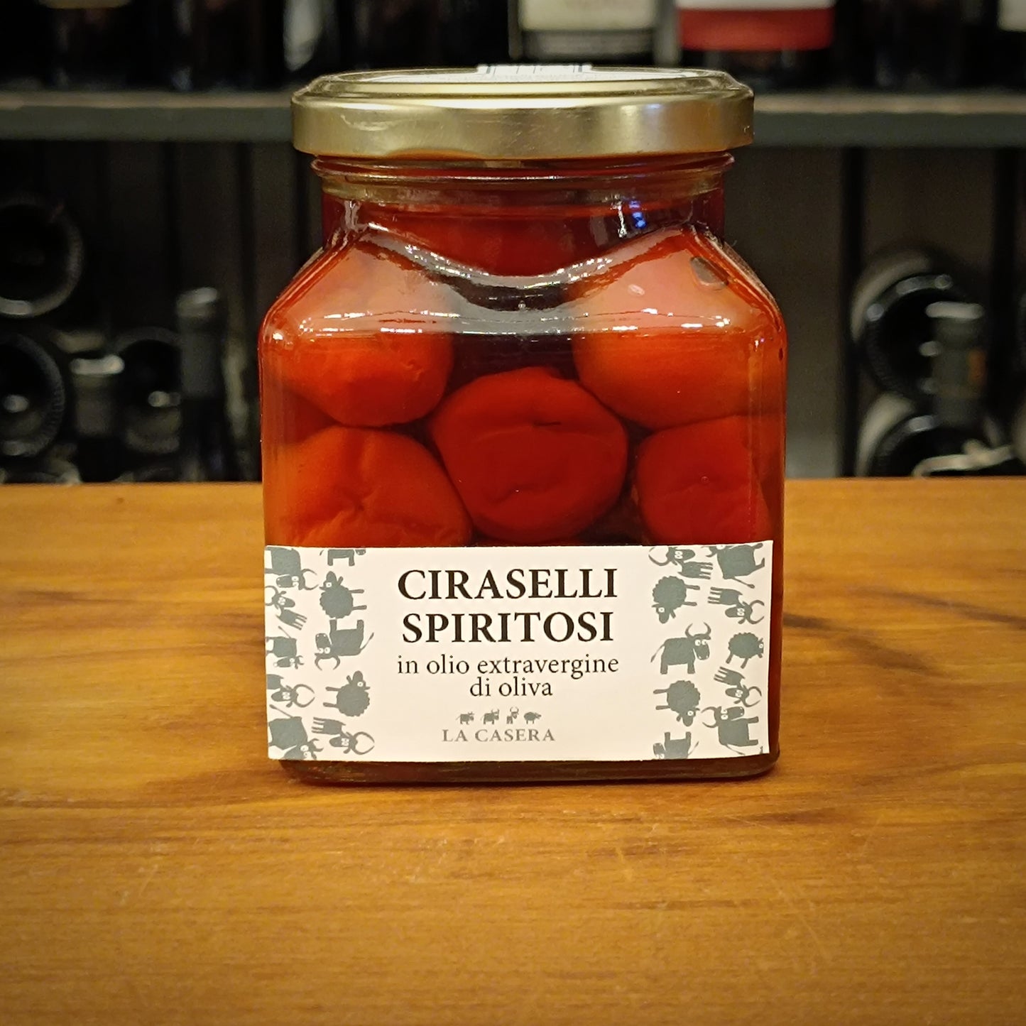 CIRASELLI SPIRITOSI IN OLIO DI OLIVA 260g