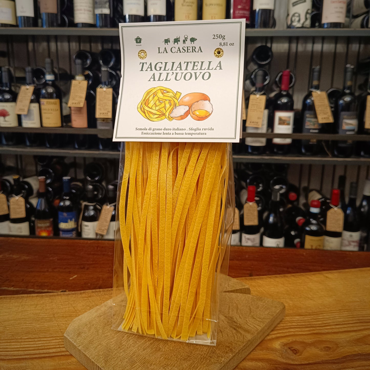 TAGLIATELLE ALL'UOVO 250gr - Formaggidieros
