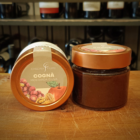 COGNA' MOSTARDA D'UVA   180g - Formaggidieros