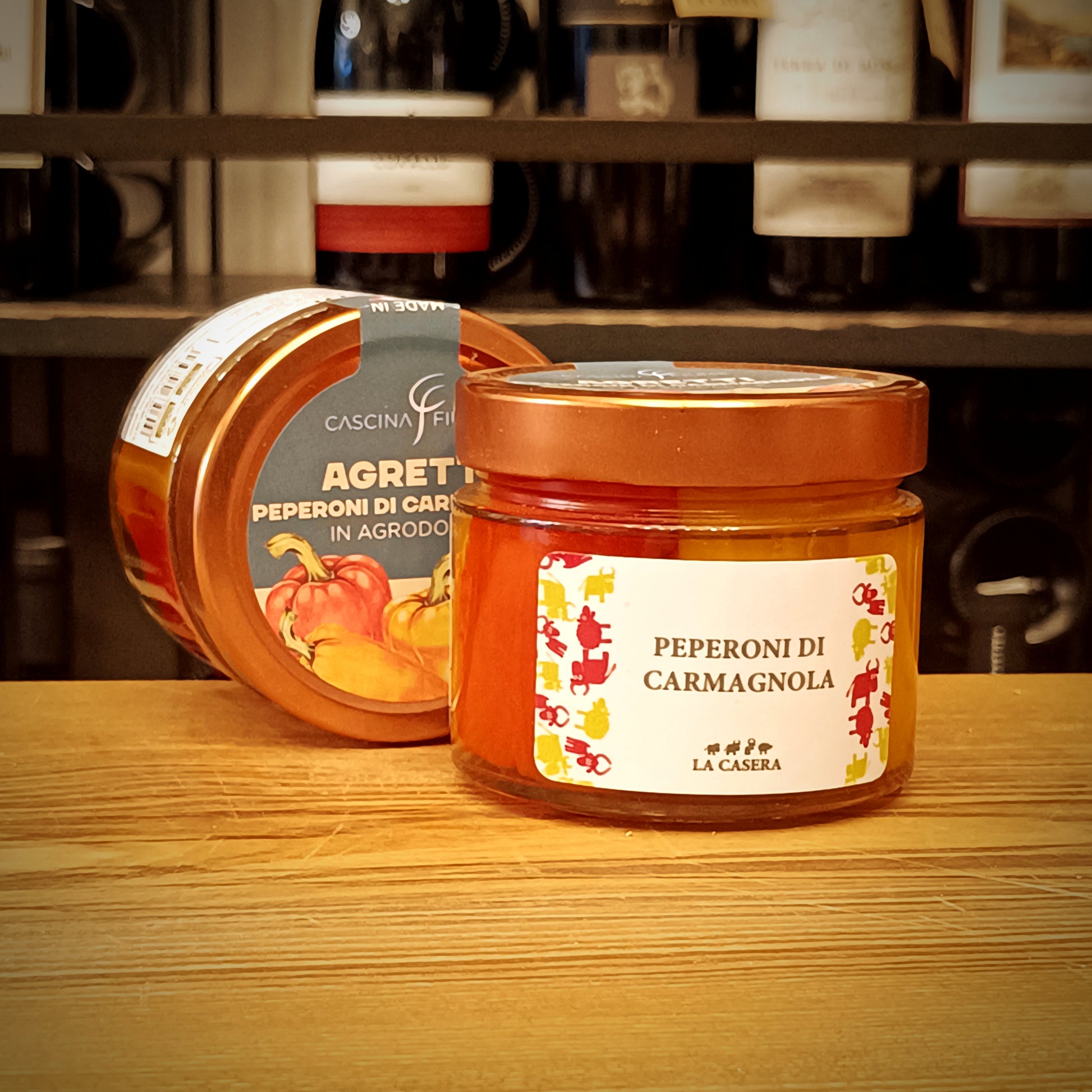PEPERONI DI CARMAGNOLA IN AGRODOLCE - Formaggidieros