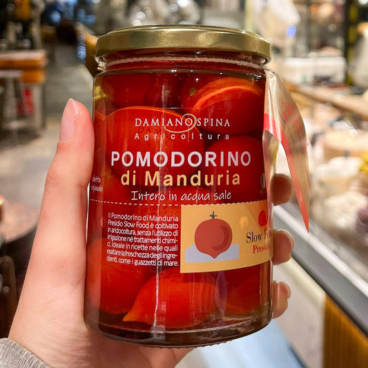 POMODORINO DI MANDURIA - ACQUA E SALE 330g