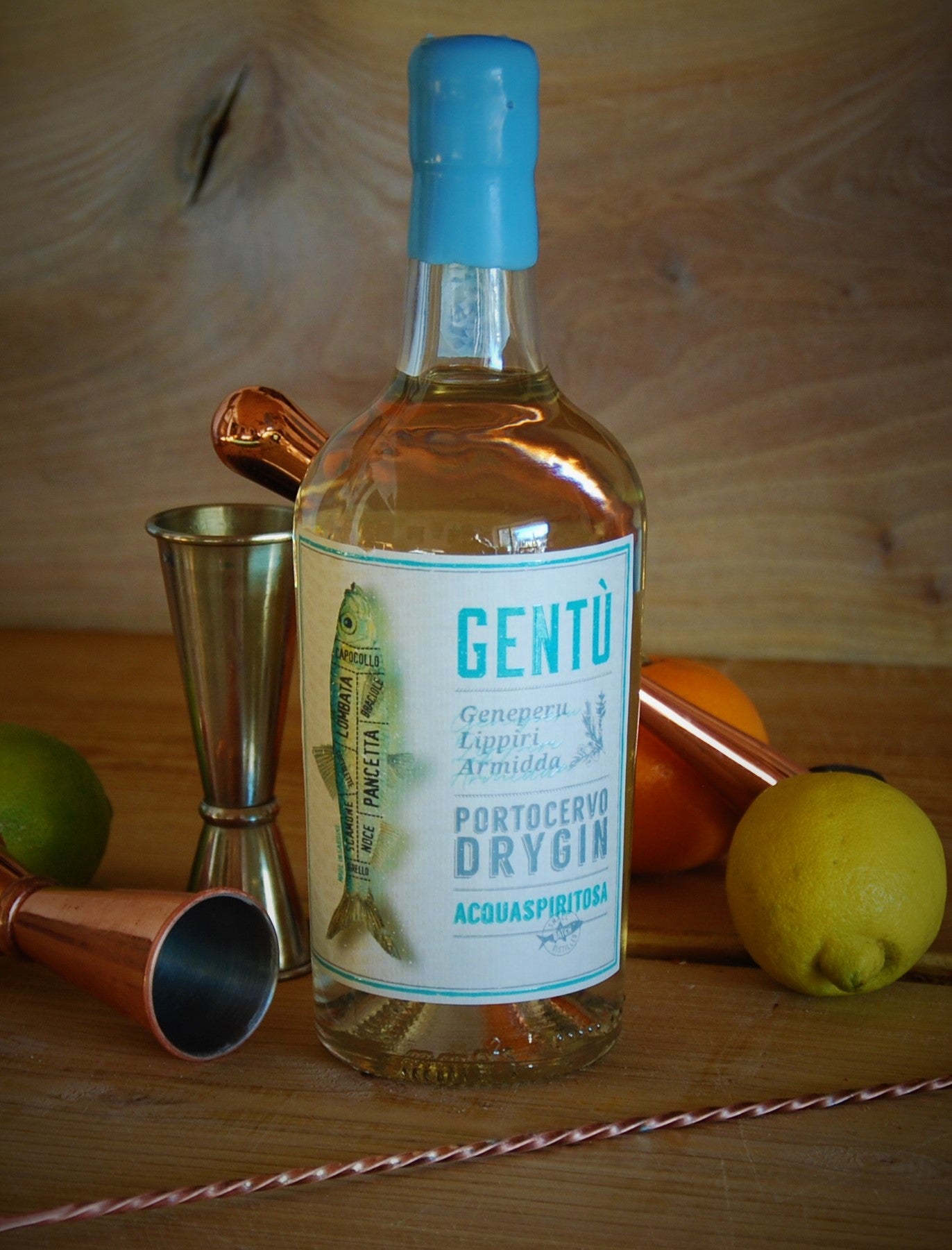 GENTU' - PORTOCERVO DRY GIN 70cl