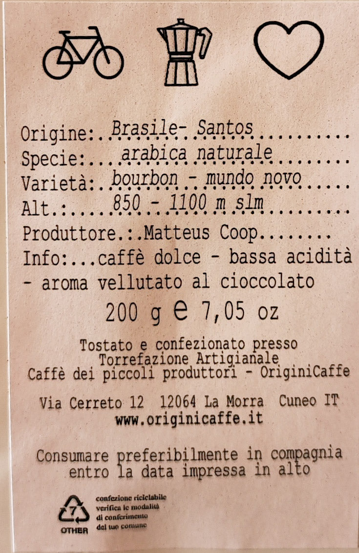 Caffè macinato 200g - ORIGINICAFFE